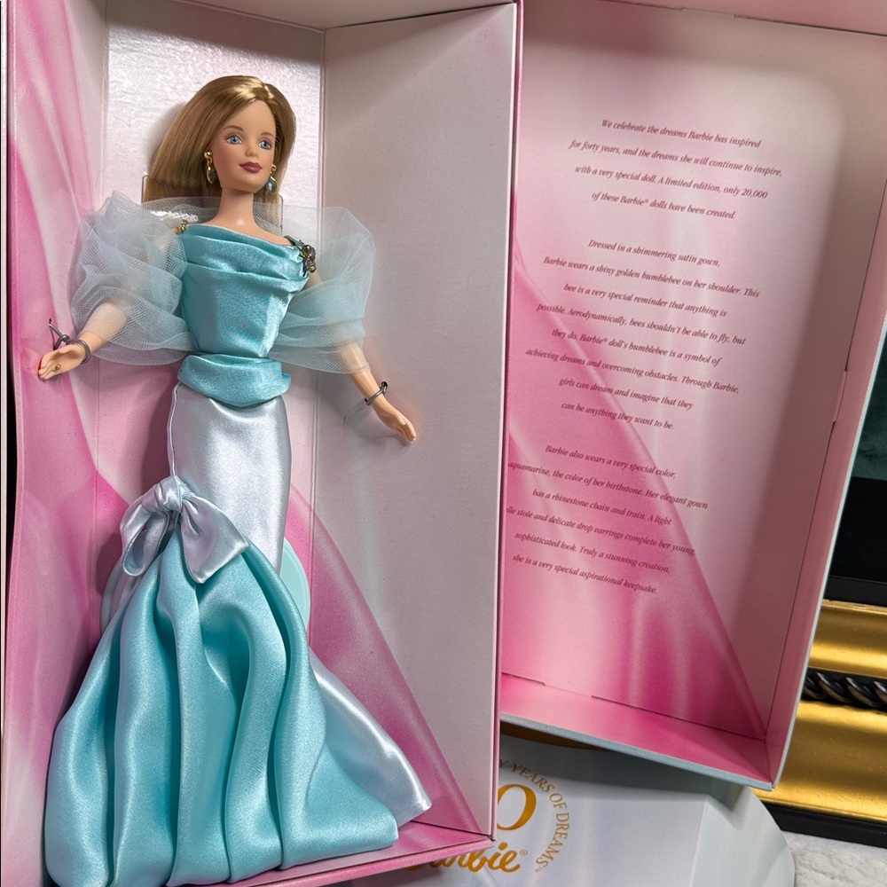 Rare-  BARBIE DOLL 1998 CELEBRATING 40 YEARS OF DREAMS